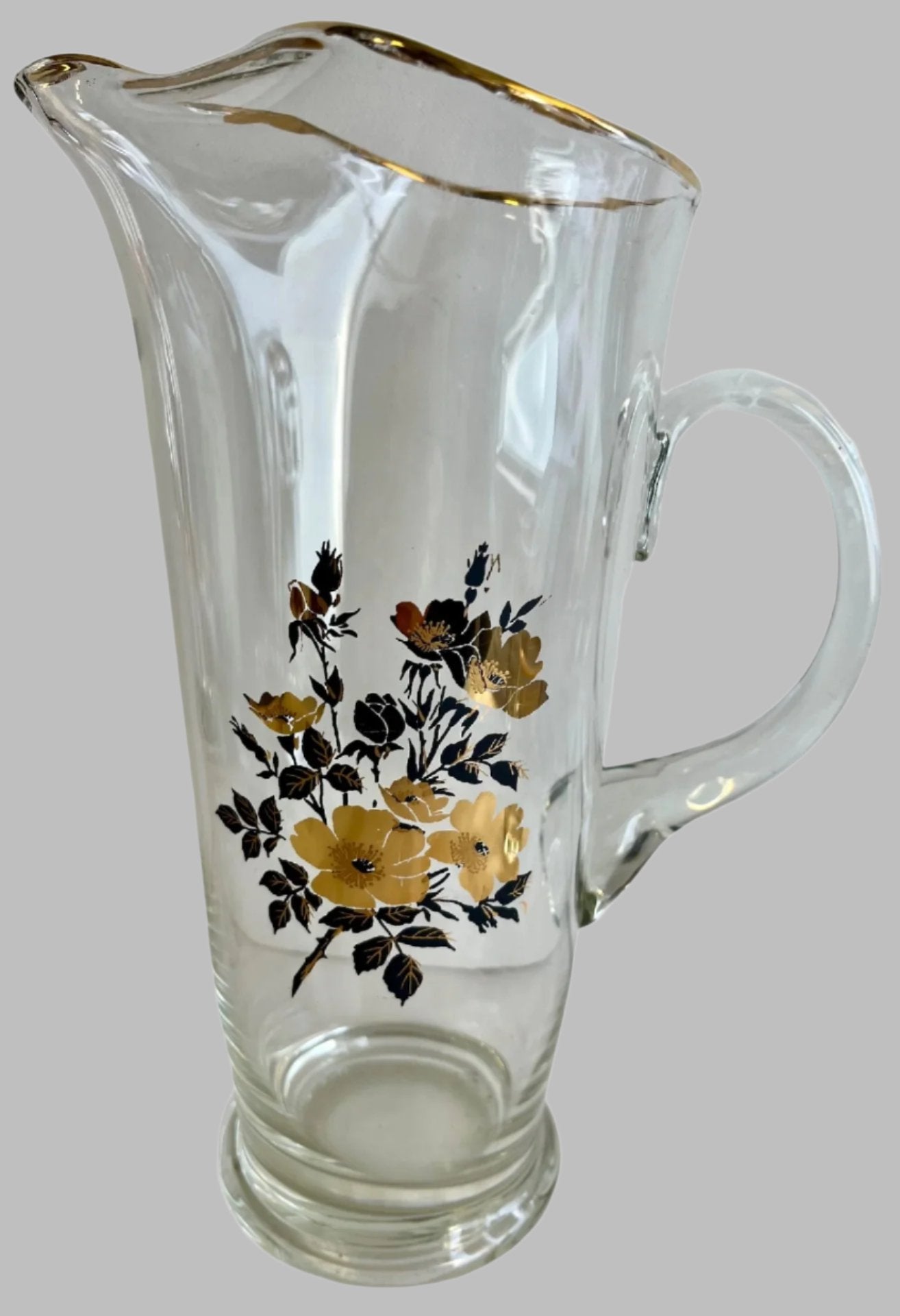 1960s Water Jug and 5 Glasses