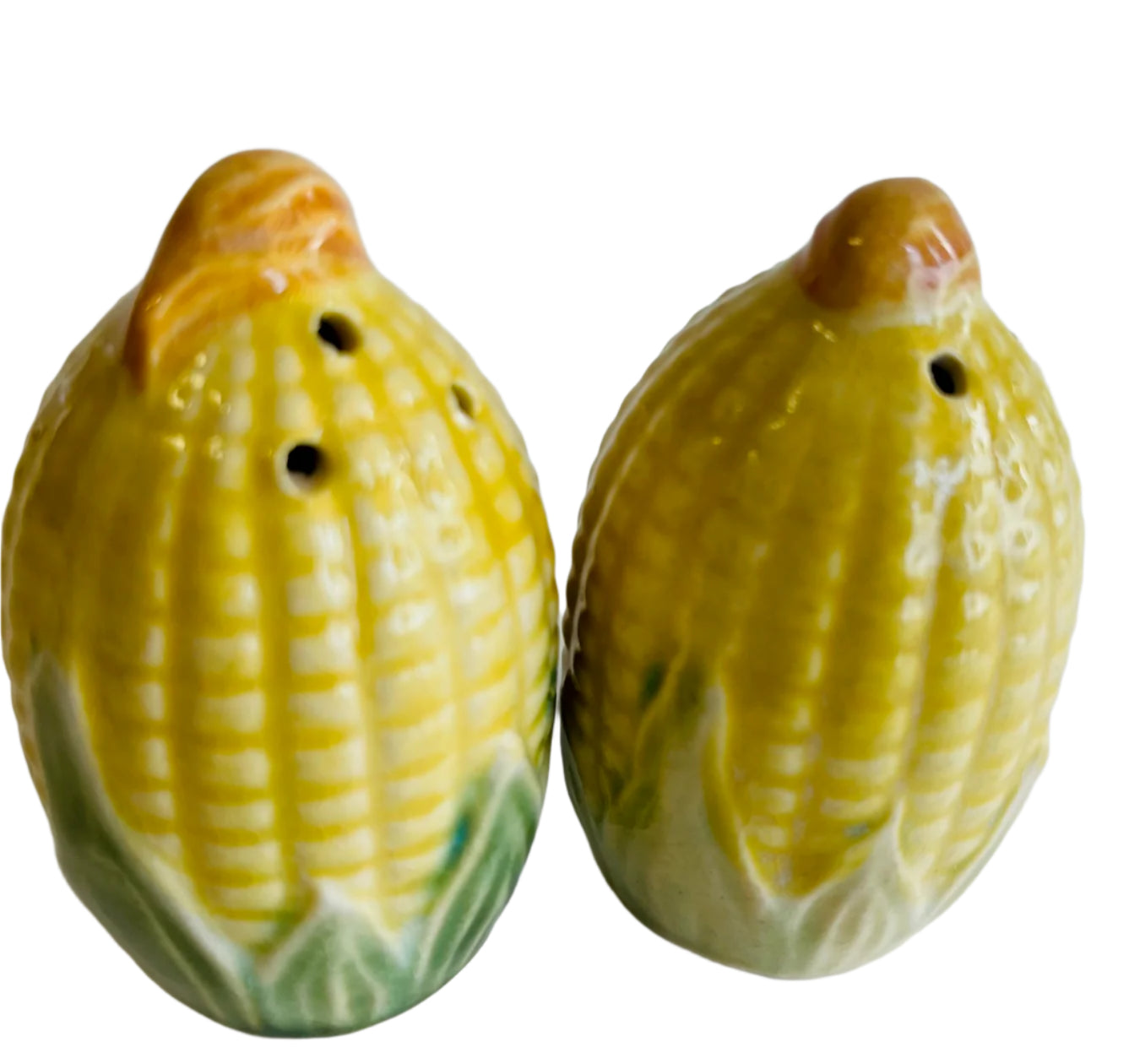 Corn Cob Salt And Pepper Shakers