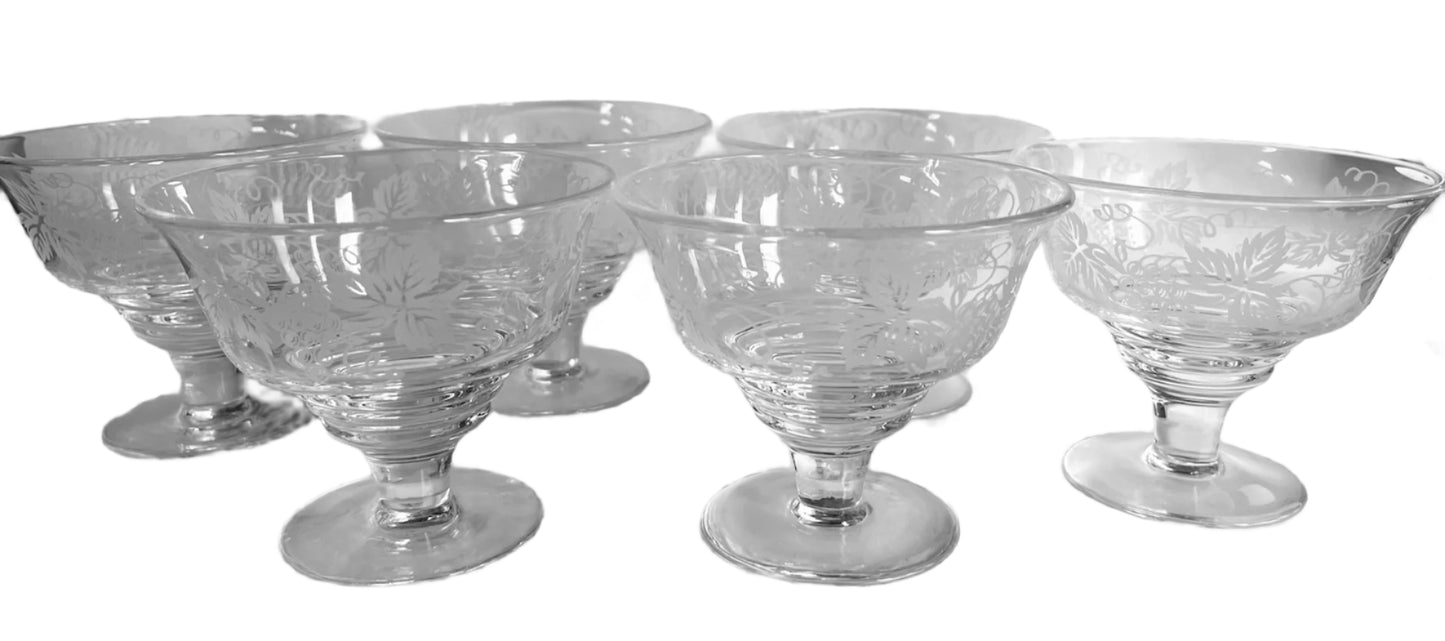 Stuart Crystal Comport x 6