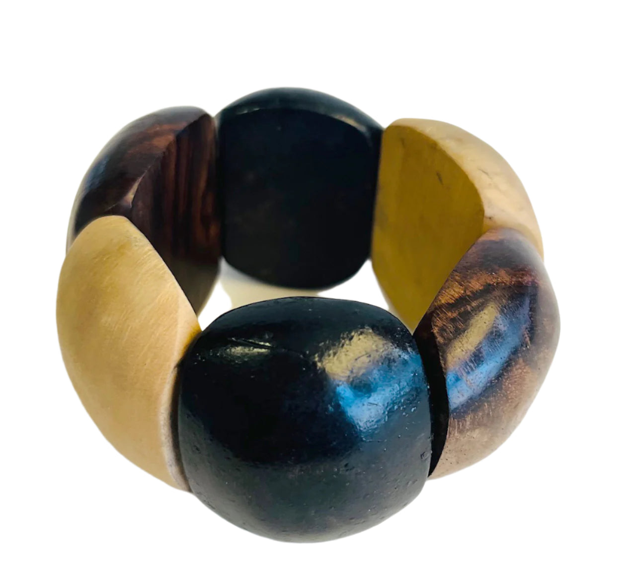 Chunky Wooden Bangle