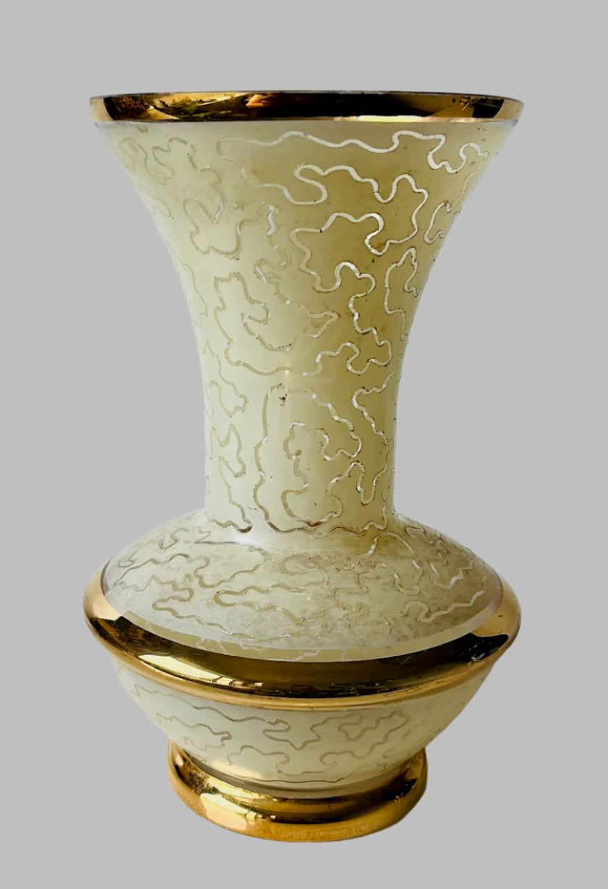 Glass Vase By Boom De Rupel, Belgium