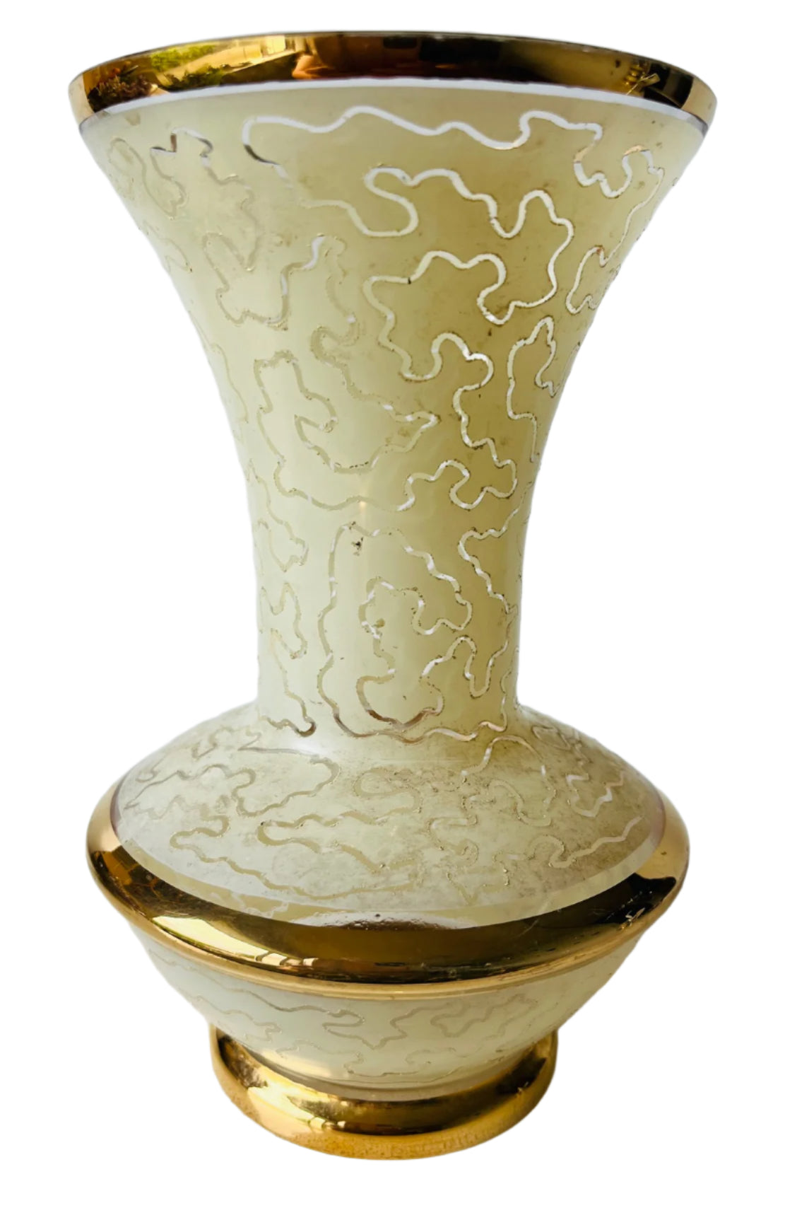 Glass Vase By Boom De Rupel, Belgium