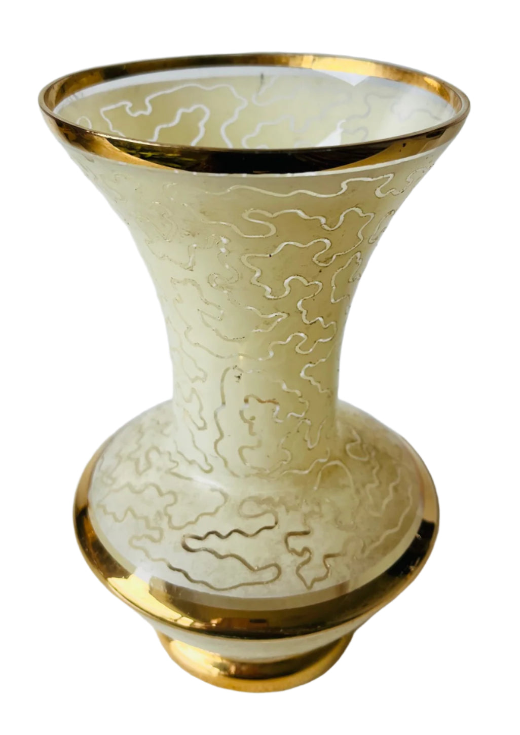 Glass Vase By Boom De Rupel, Belgium