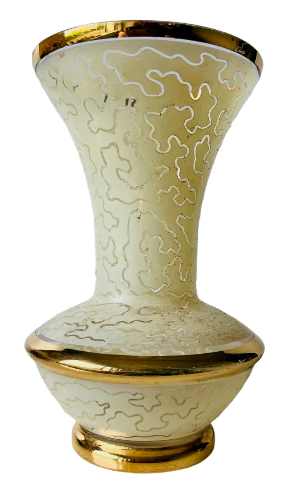 Glass Vase By Boom De Rupel, Belgium