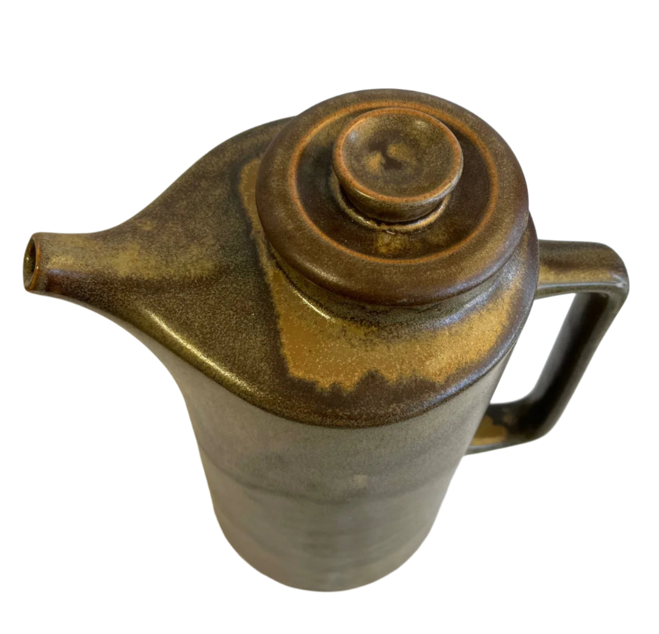 Large Temuka Stoneware Coffee Pot