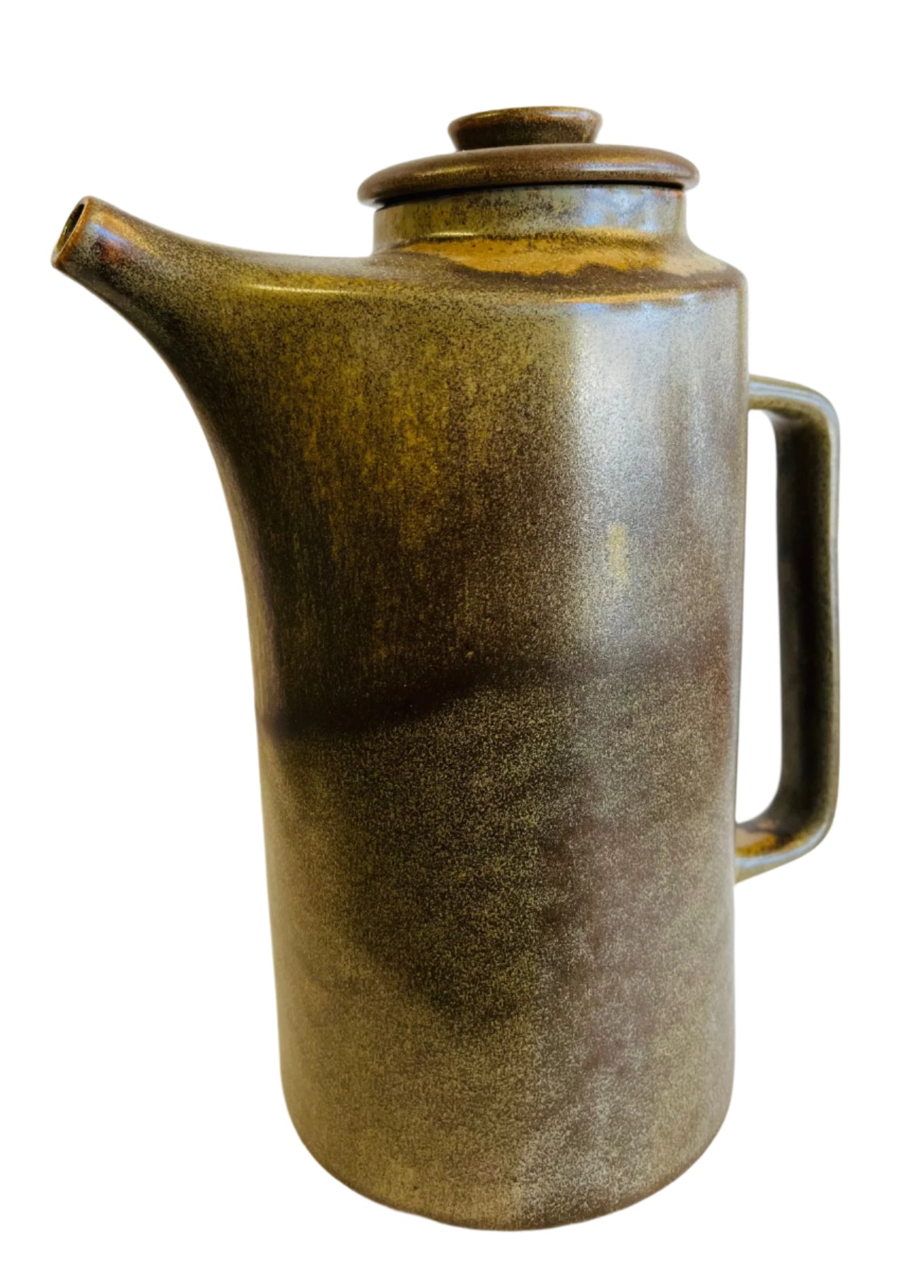 Large Temuka Stoneware Coffee Pot