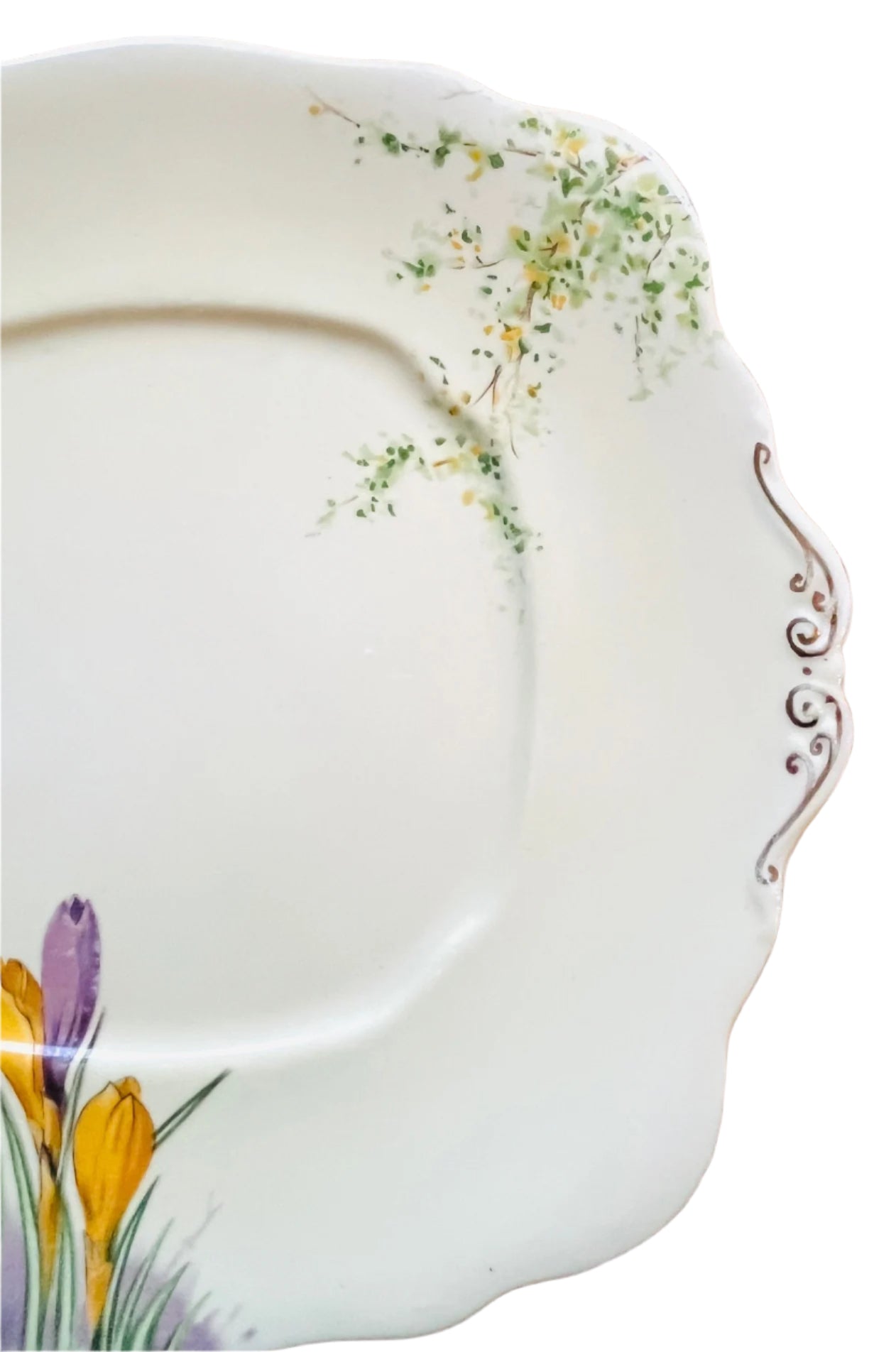 A Royal Albert Crocus Plate