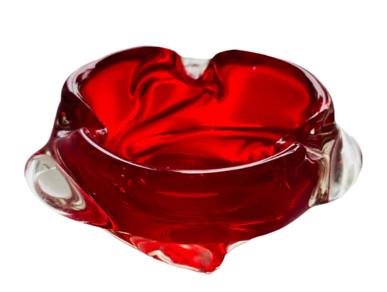 Murano Glass Ashtray Or Decorative Bowl
