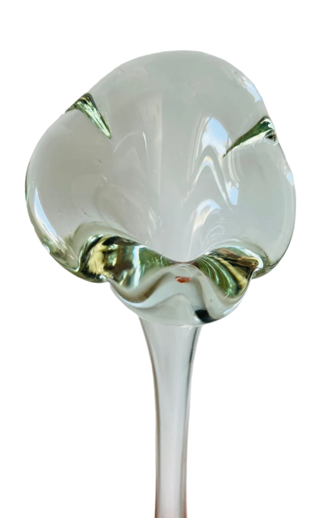 Aseda Glasbruk (Swedish) "Jack in the Pulpit" Vase