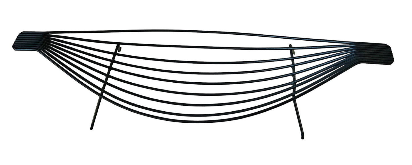 1950s Metal Wire Fruit Bowl