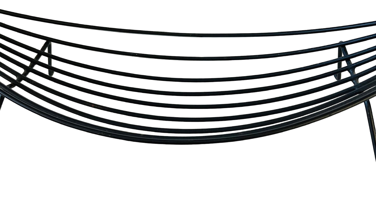 1950s Metal Wire Fruit Bowl