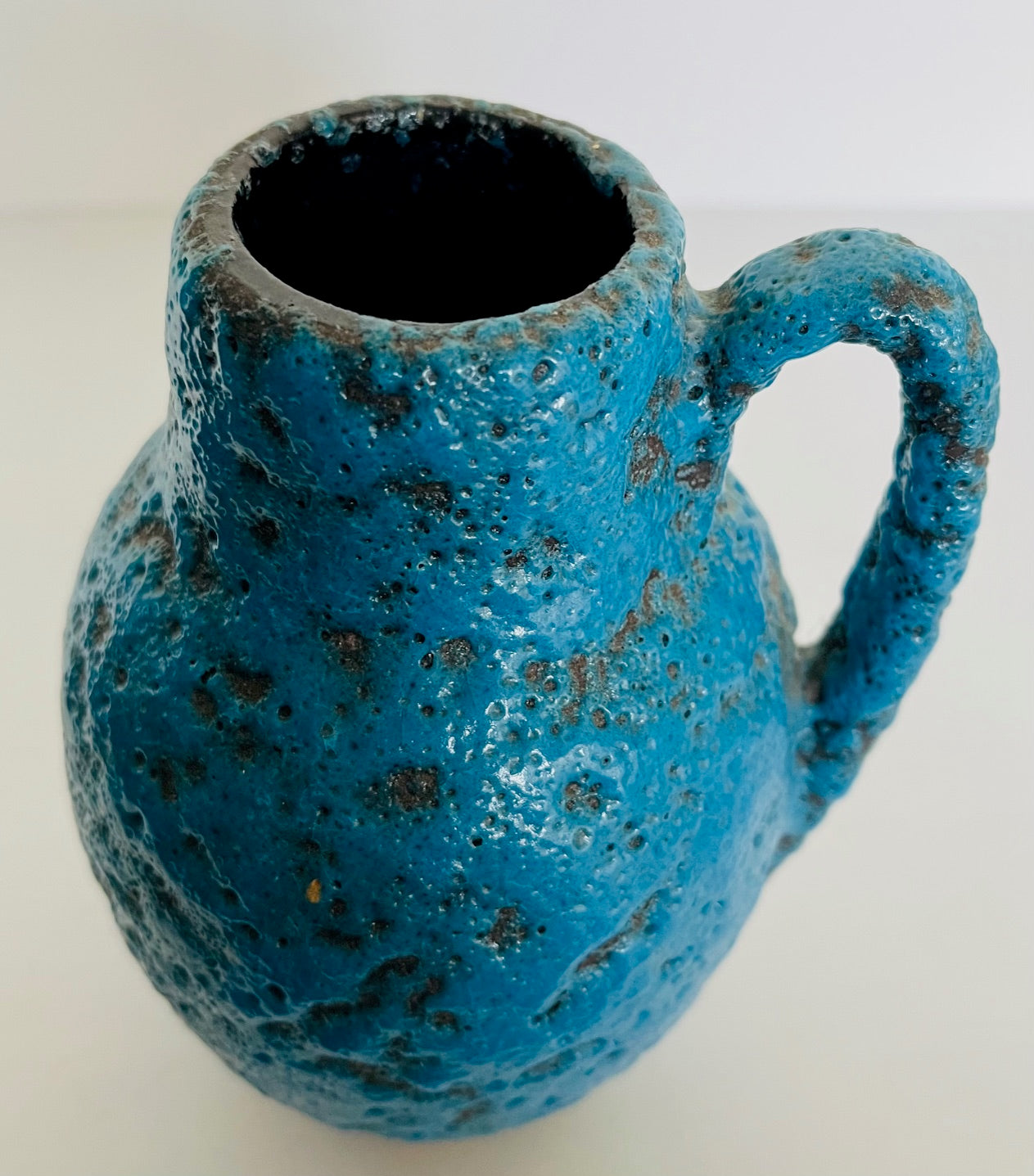 West German Fat Lava Jug/Vase