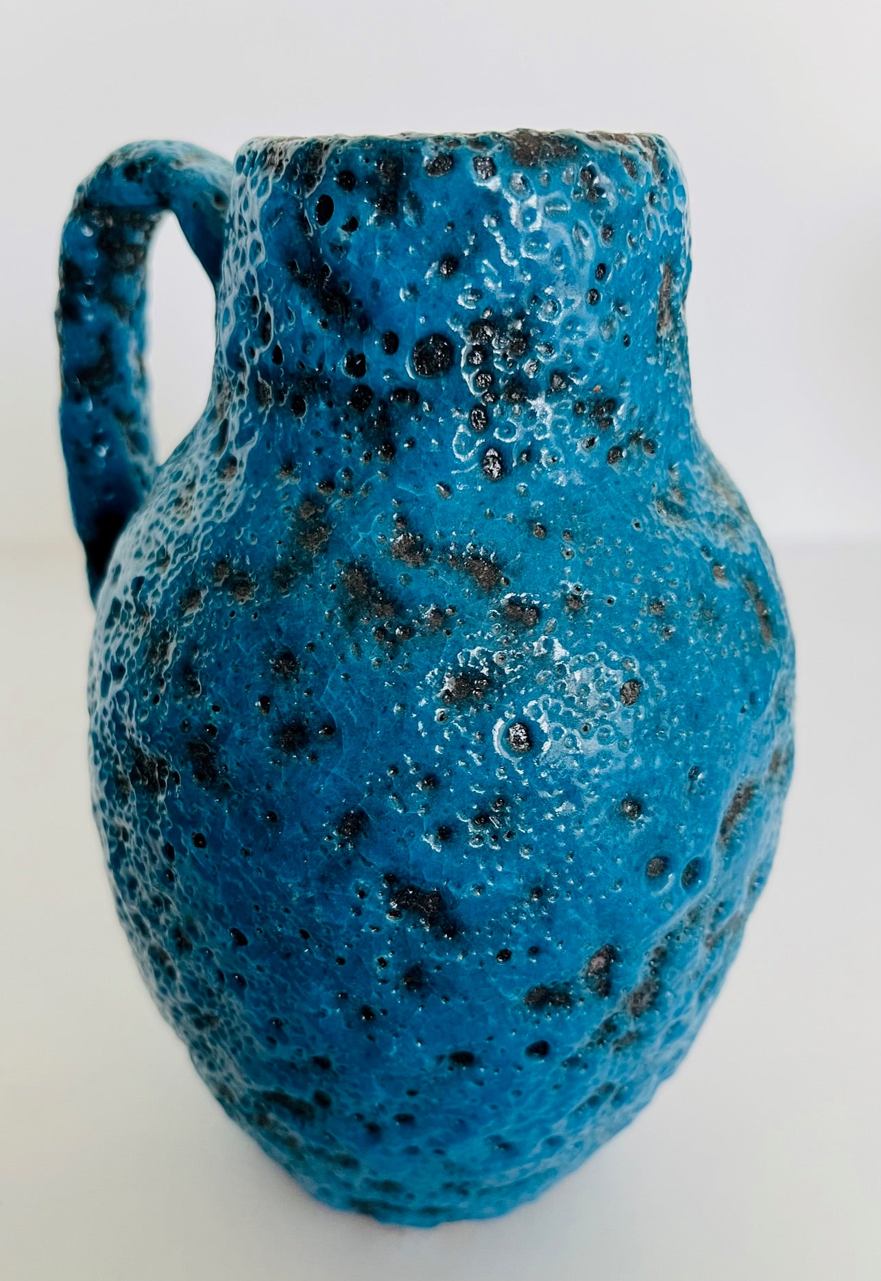 West German Fat Lava Jug/Vase