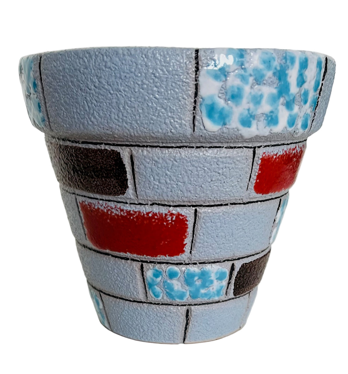 Mid-Century Italian Textured Planter