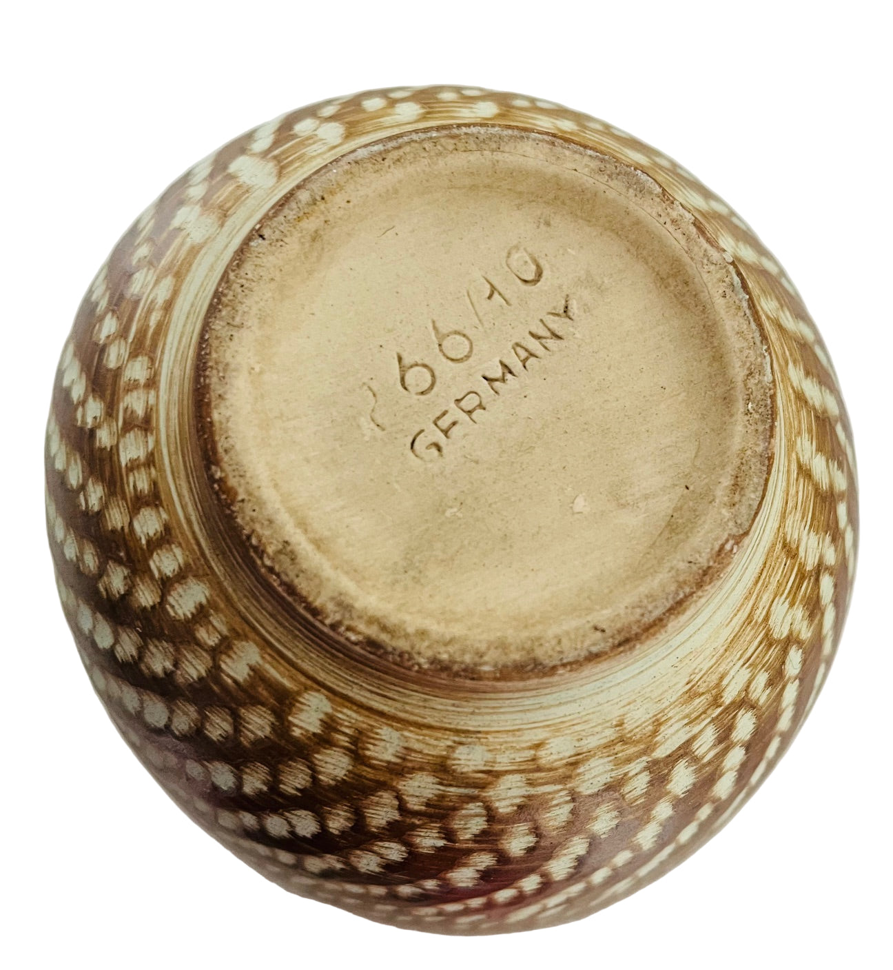 West German Sgraffito Planter