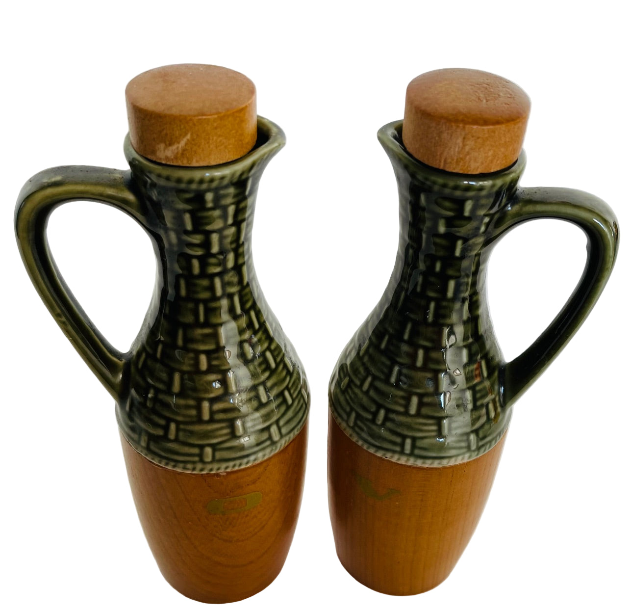 Mid-Century 1970s Condiment Set