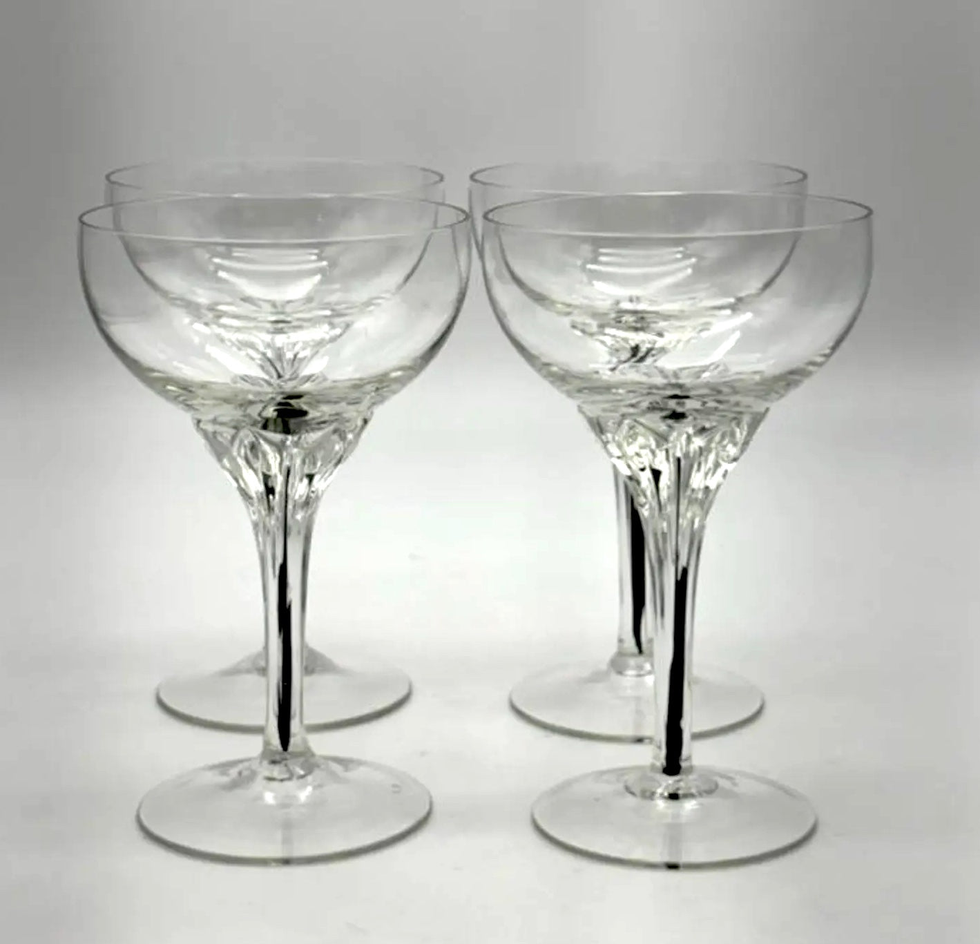 Belfor Exquisite Crystal Champagne Glasses