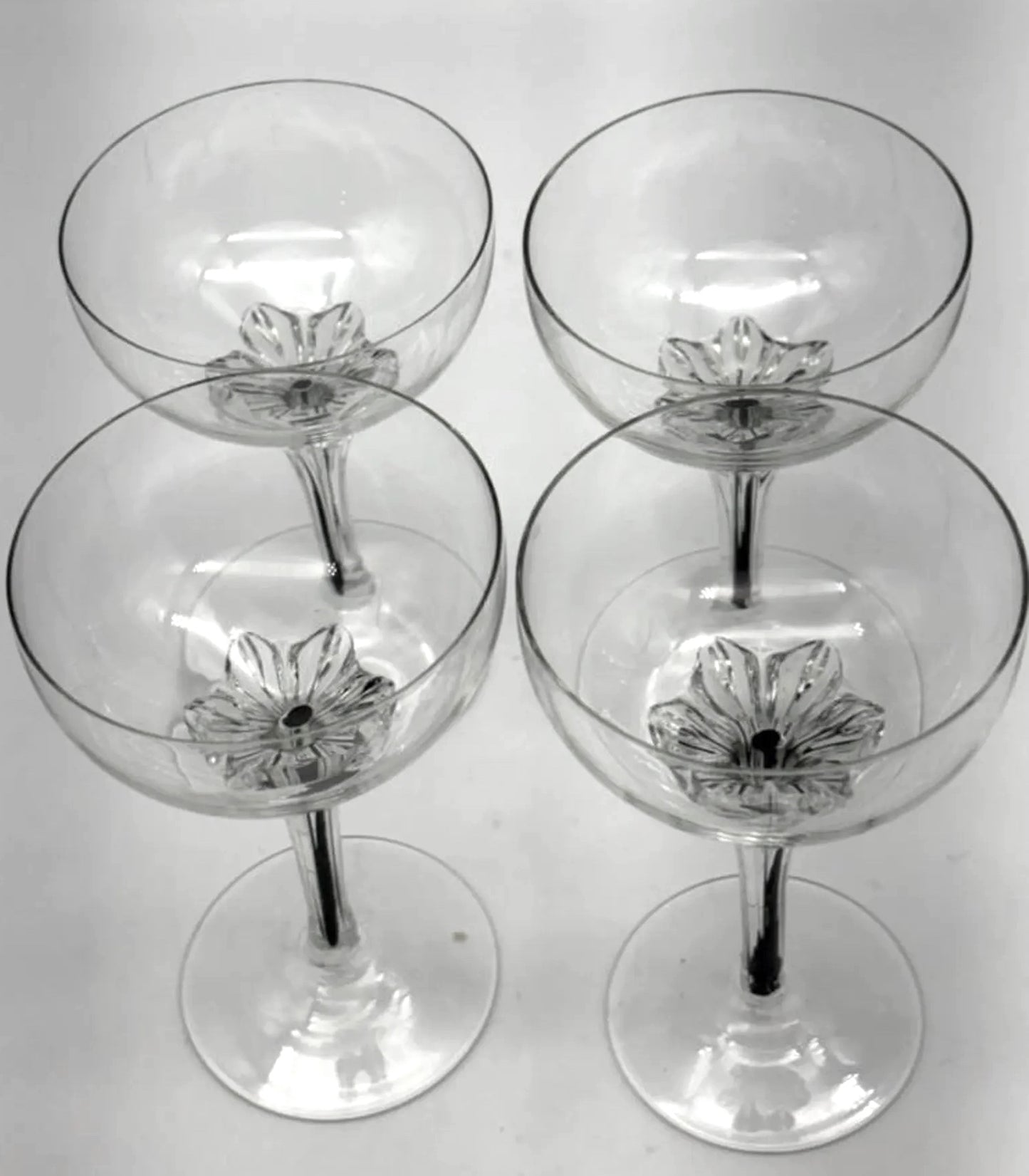 Belfor Exquisite Crystal Champagne Glasses