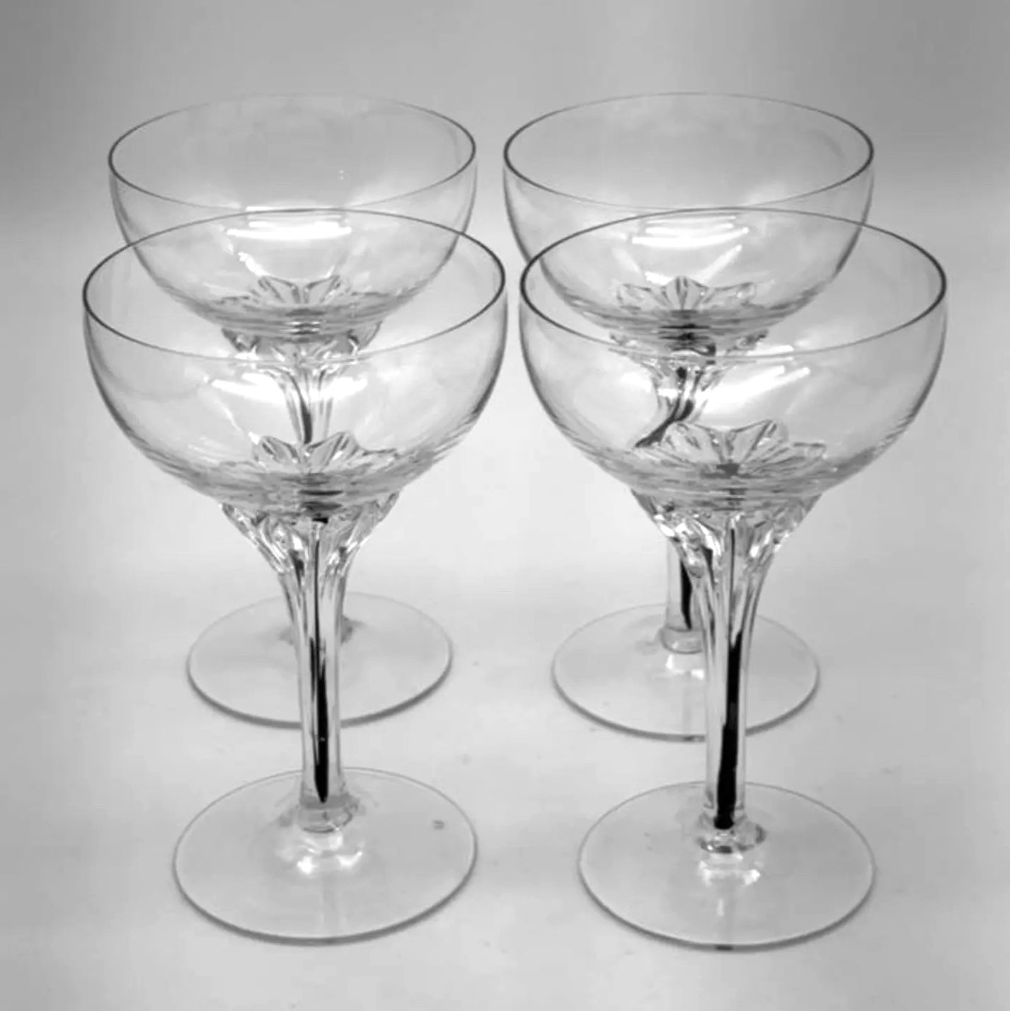 Belfor Exquisite Crystal Champagne Glasses