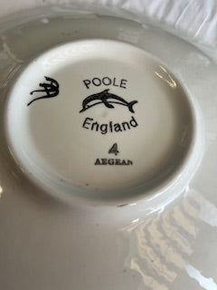 Mid-Century Poole Aegean Plate