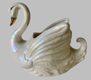 Lustreware Swan