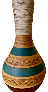 West German Ceramic Vase by Dumler & Breiden