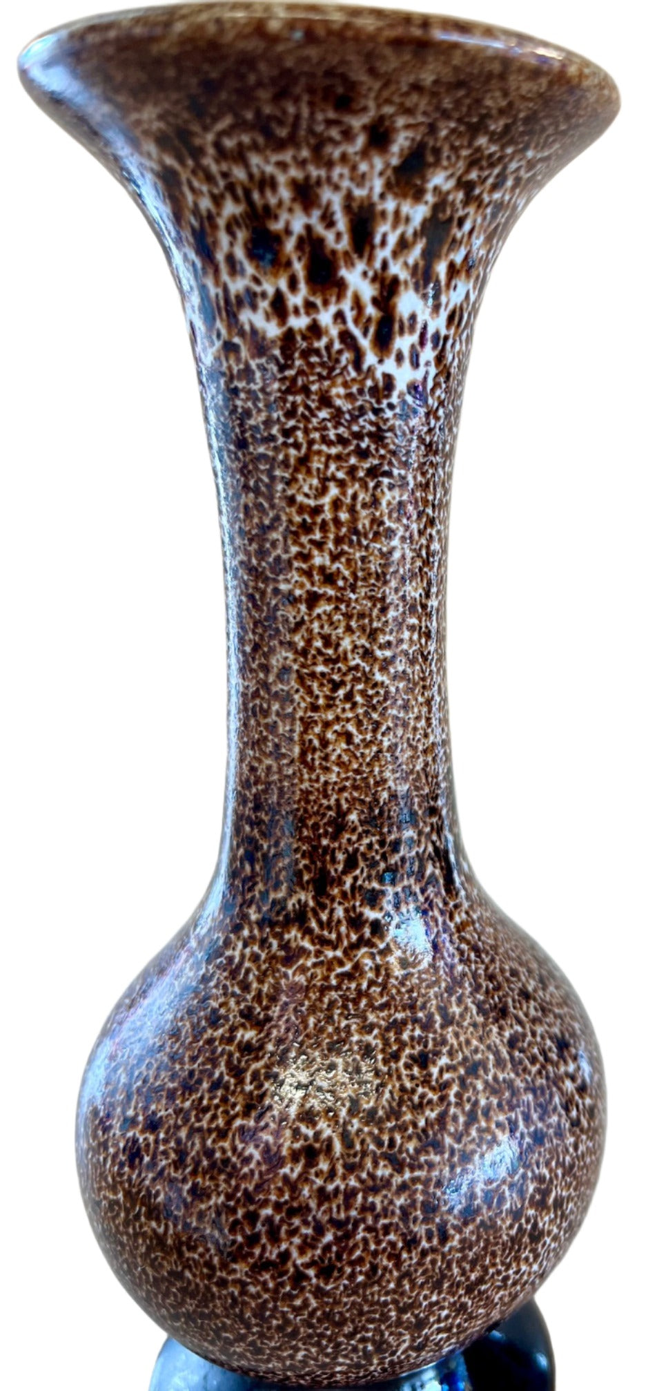 Honeycomb Glazed Vase