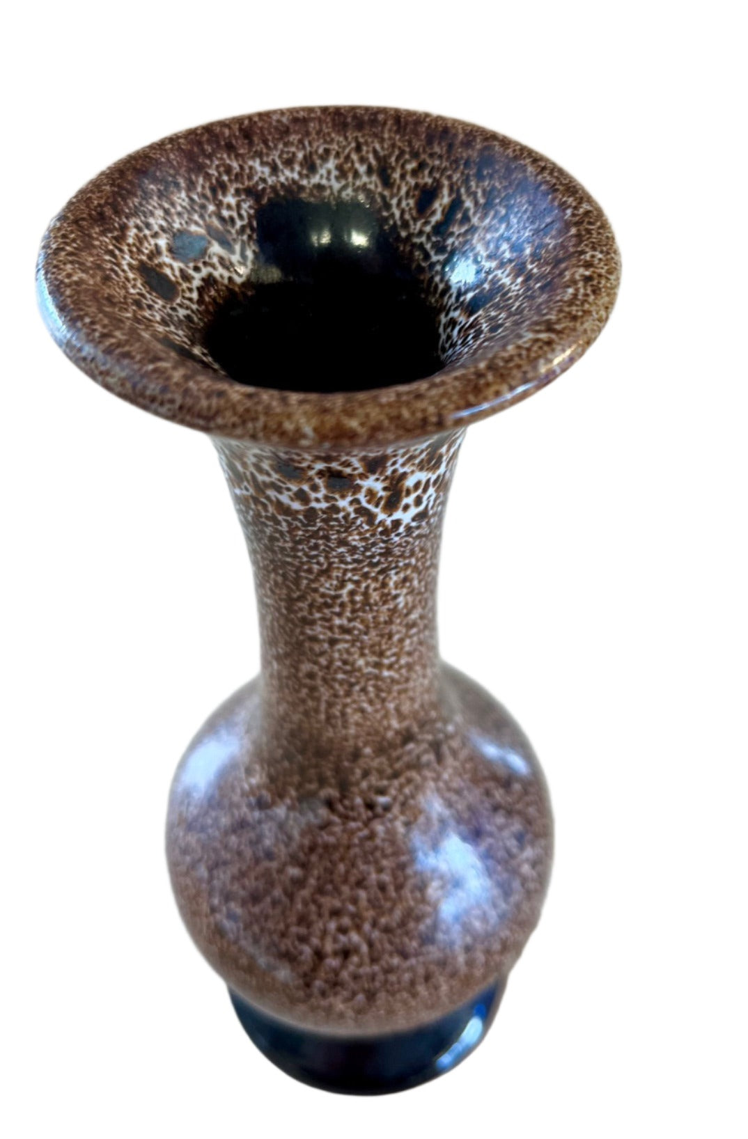 Honeycomb Glazed Vase