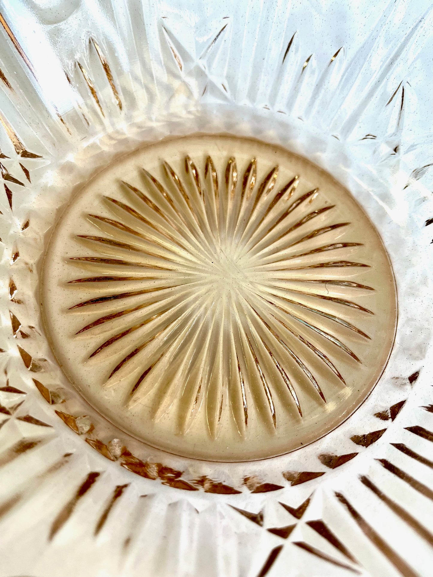 Pale Pink Glass Bowl