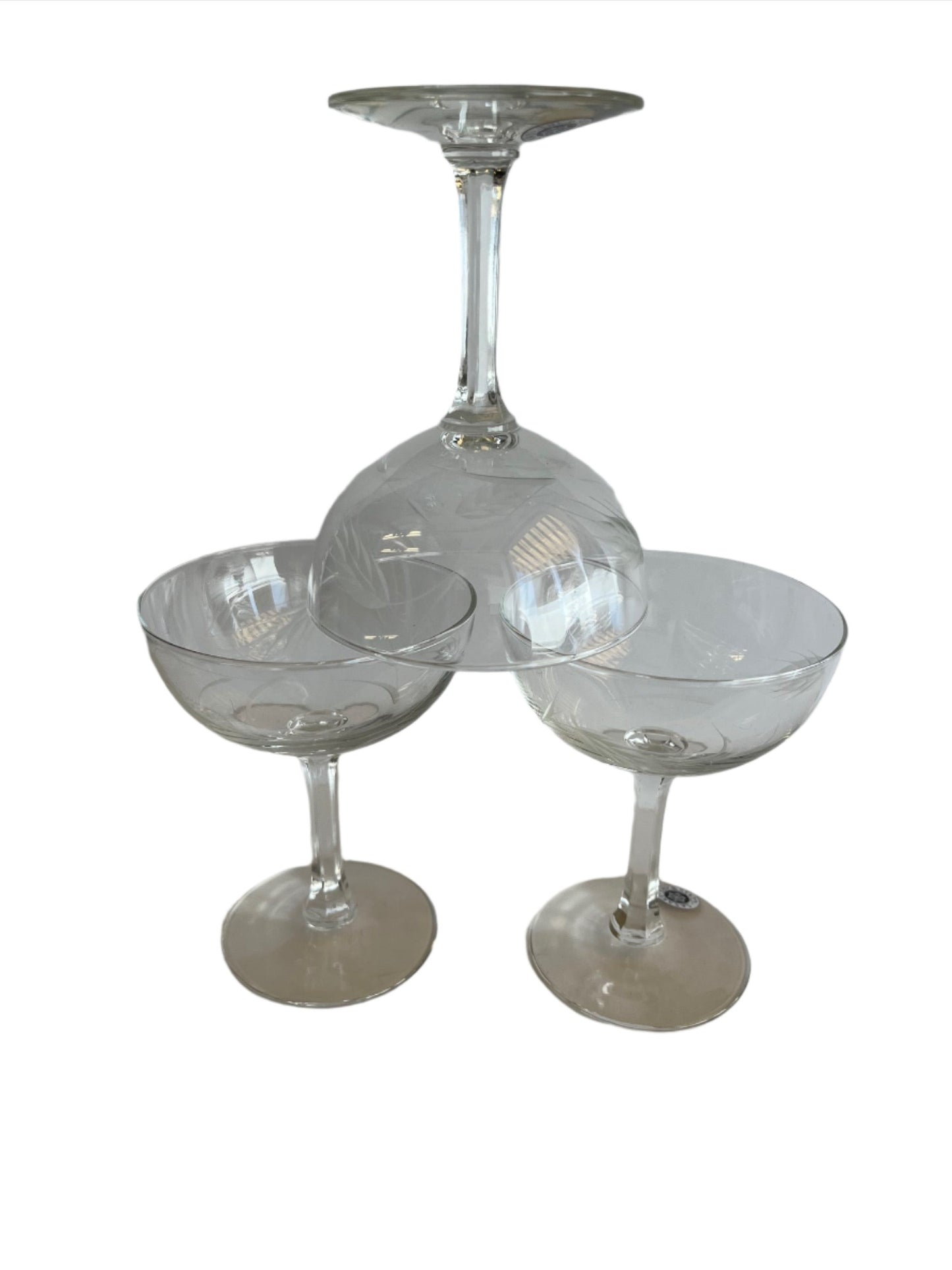 Noritake Sasaki Champagne Coupes