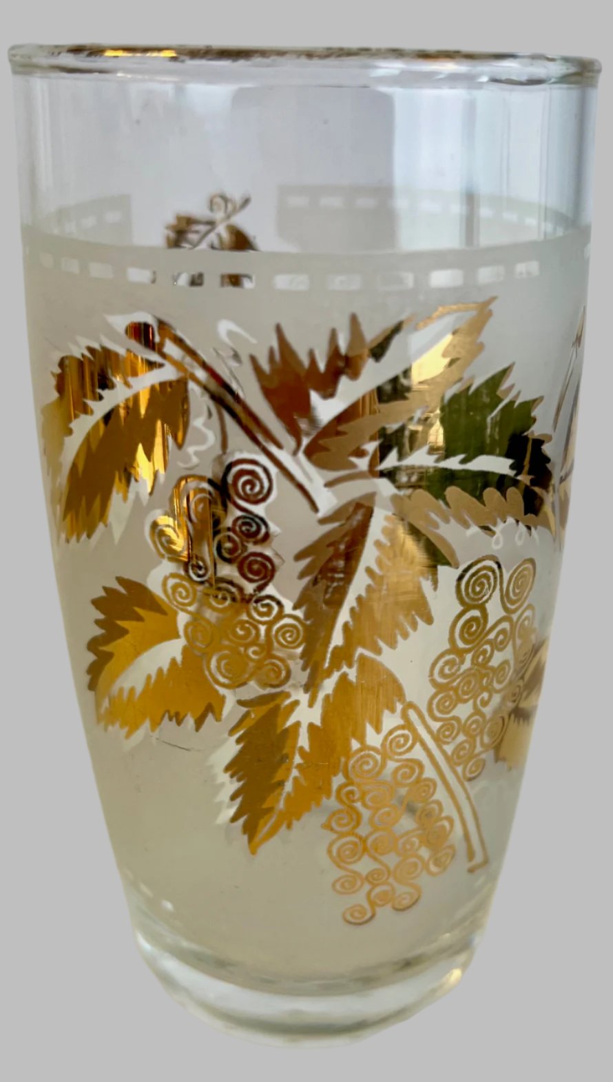 Vintage Libbey 'Autumn Leaves' Drinking Glasses