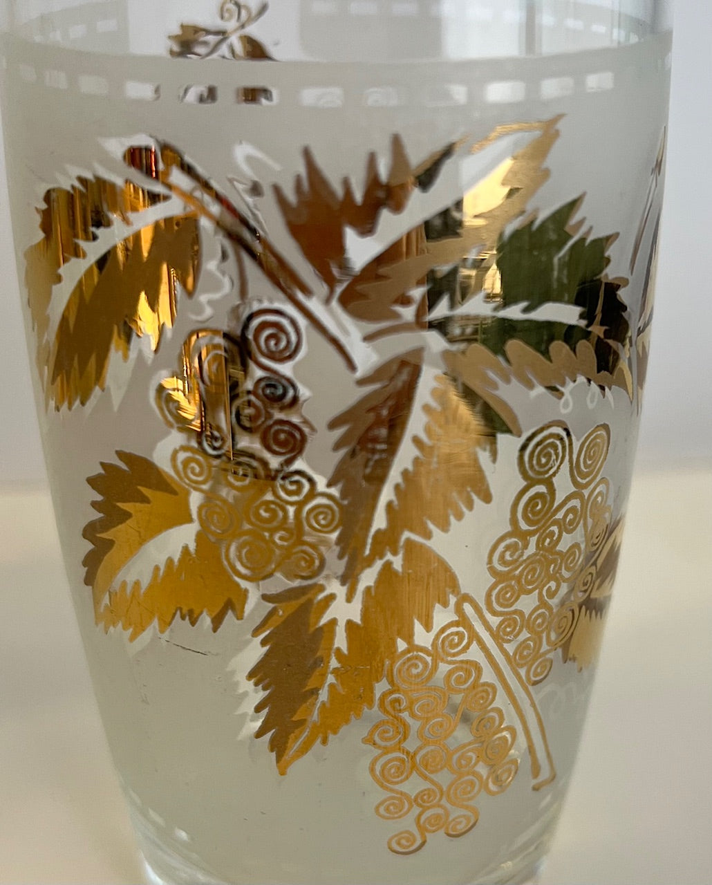 Vintage Libbey 'Autumn Leaves' Drinking Glasses