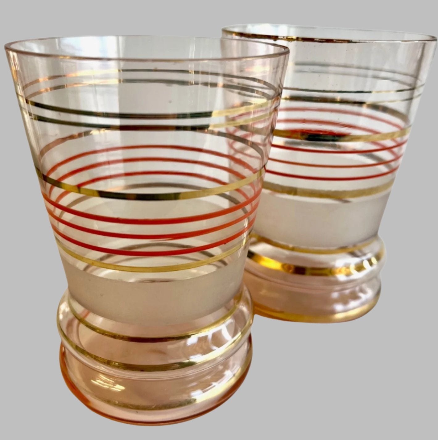 Set Of 2 Vintage Glasses Matador Vintage