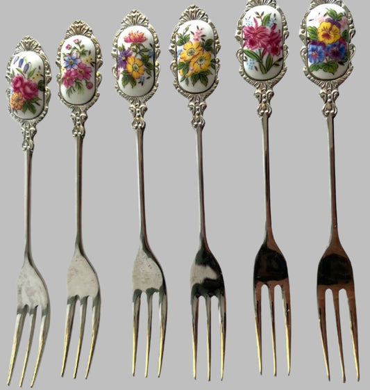 Vintage Dessert Forks