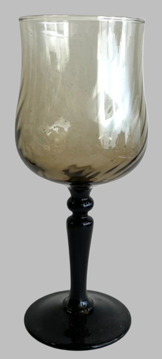 Luminarc Smokey Grey Wine Glasses