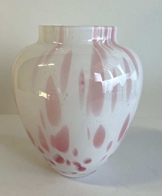 Langham Art Glass Hand Made Vases (2)