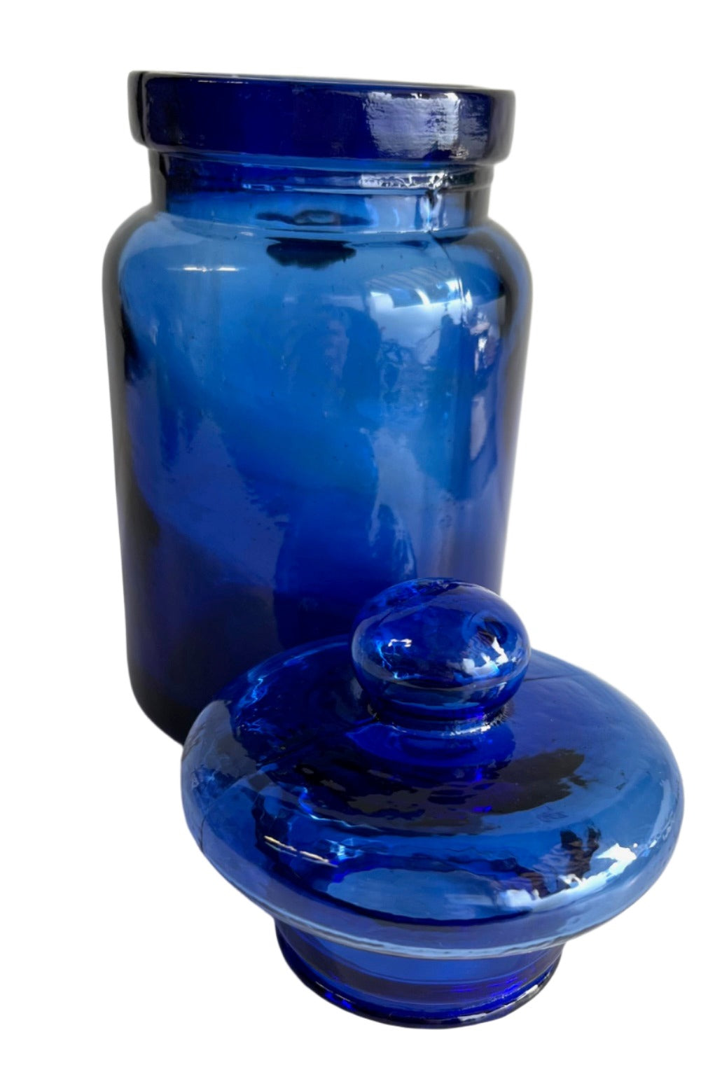 Cobalt Blue Apothecary Jar