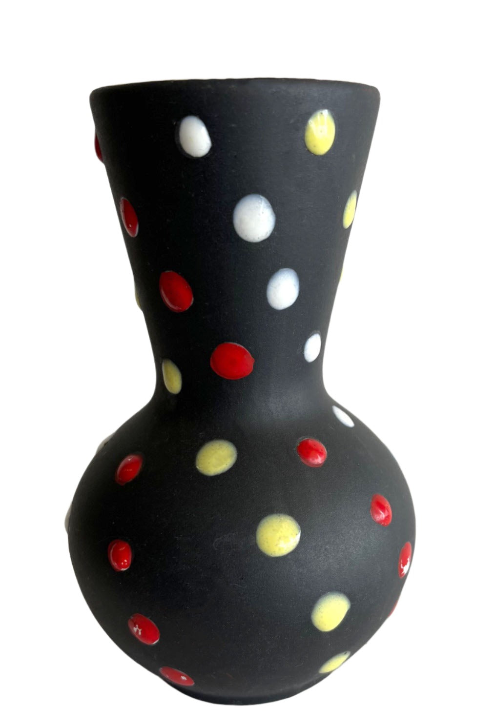 Italian Alla Moda Polka Dot Vases