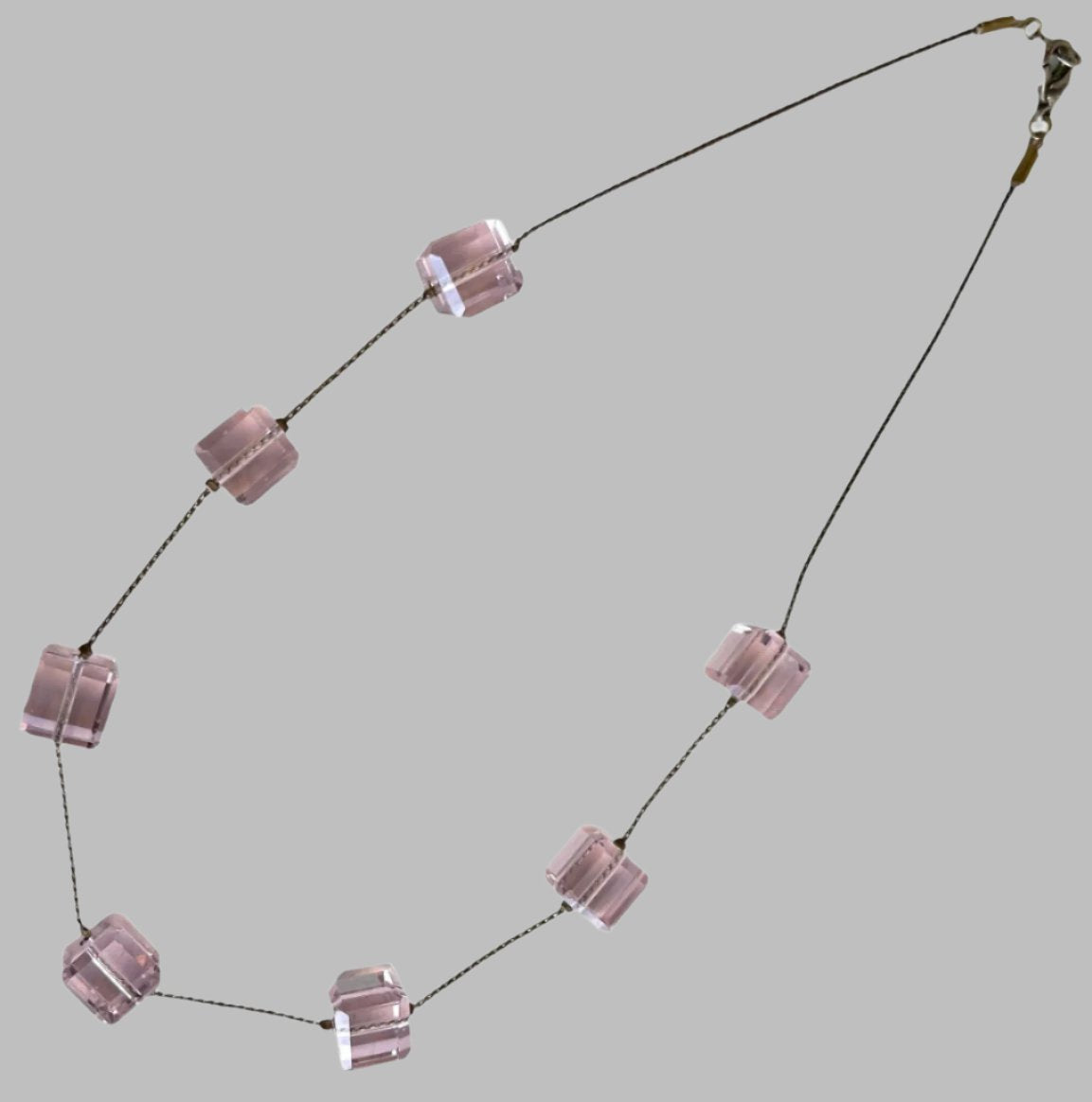 Square Beaded Necklace