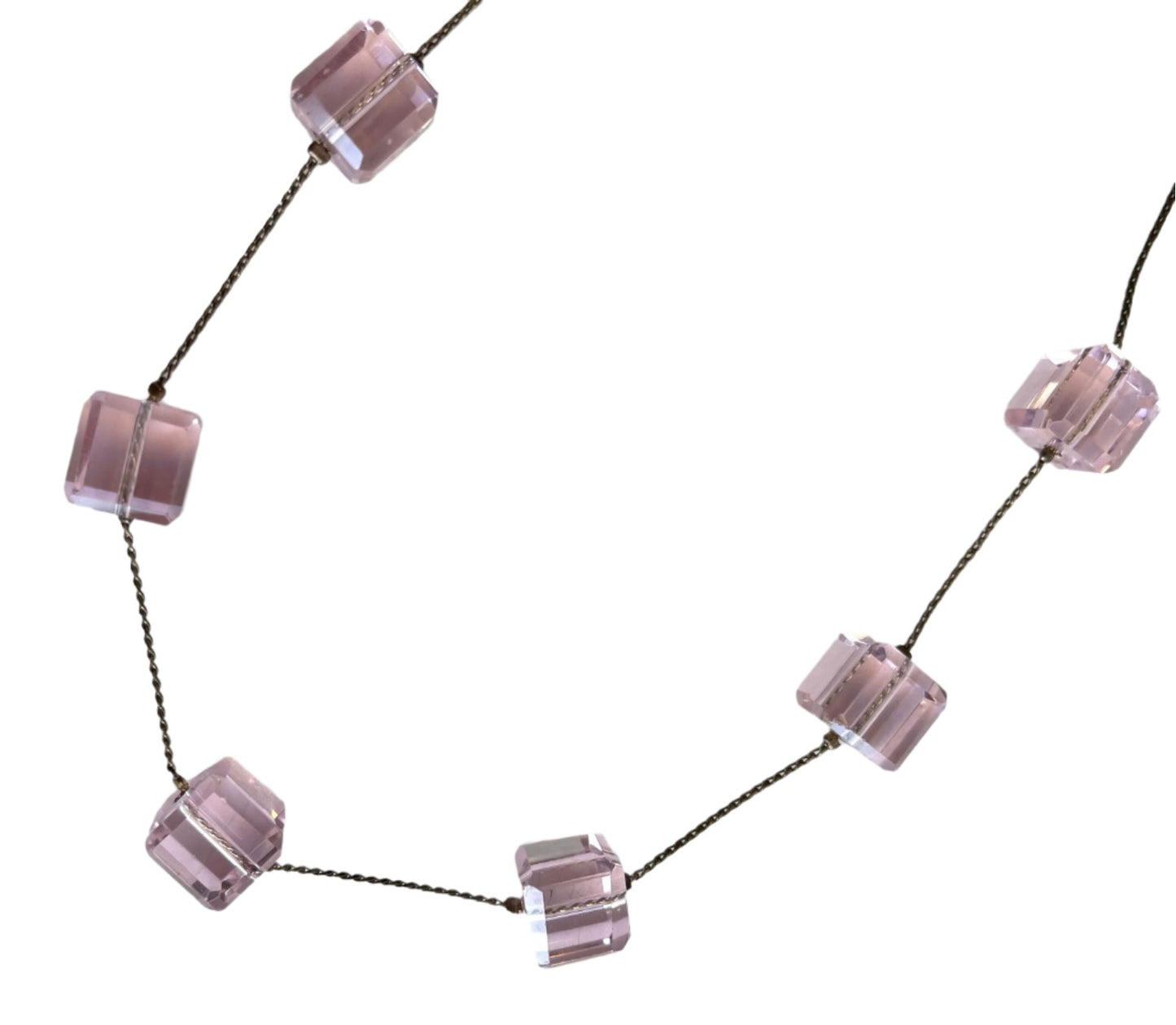 Square Beaded Necklace