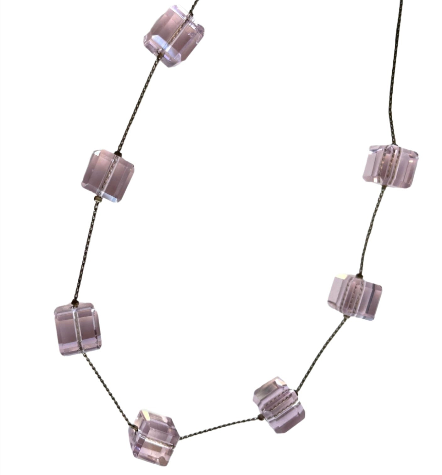 Square Beaded Necklace