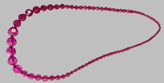 Parisian Gorgeous Pink Necklace