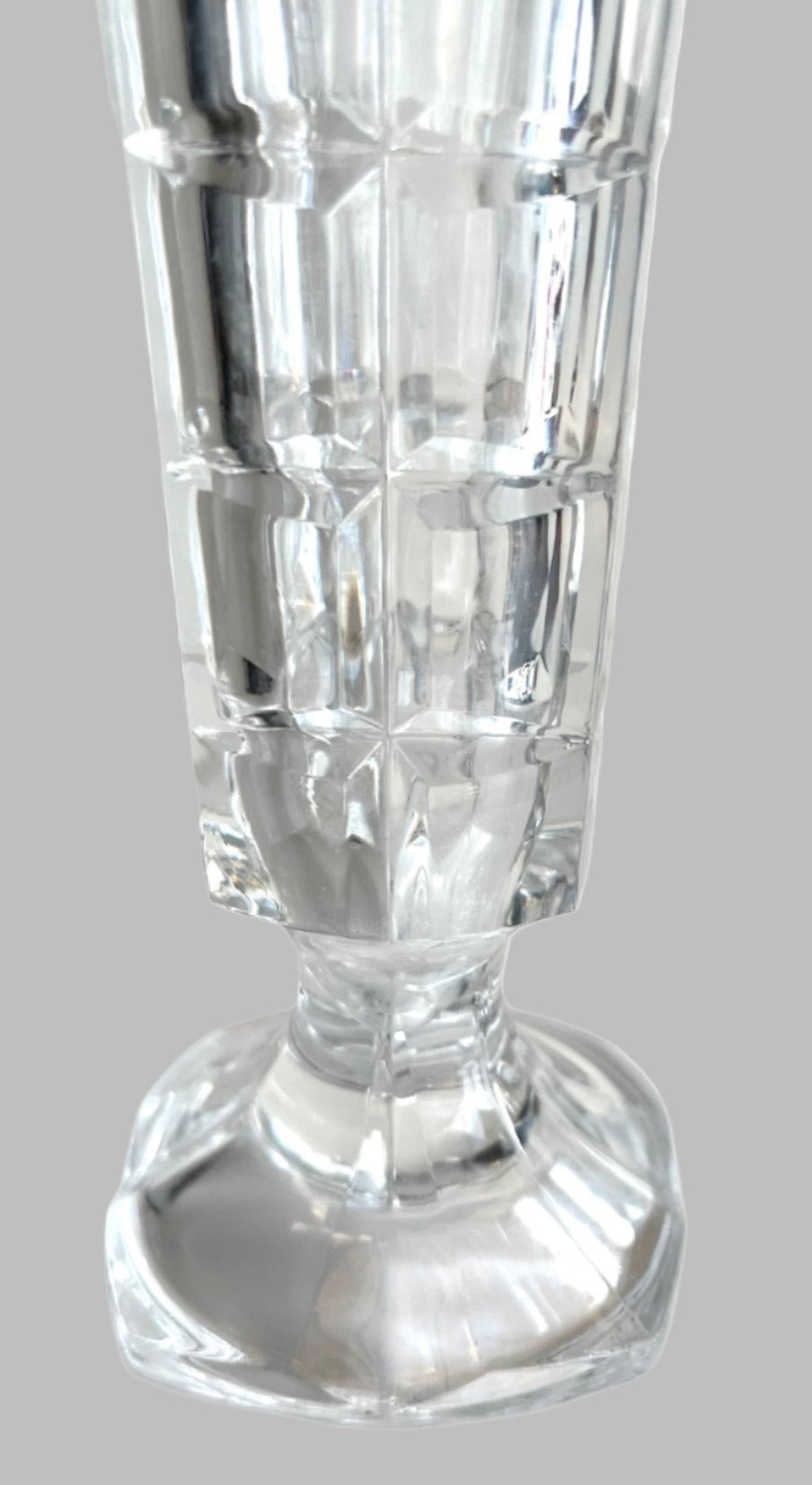 French Crystal D'Arques Vase