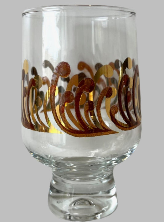 Decorated Kaaru/Crown Crystal 'Regis' Glasses