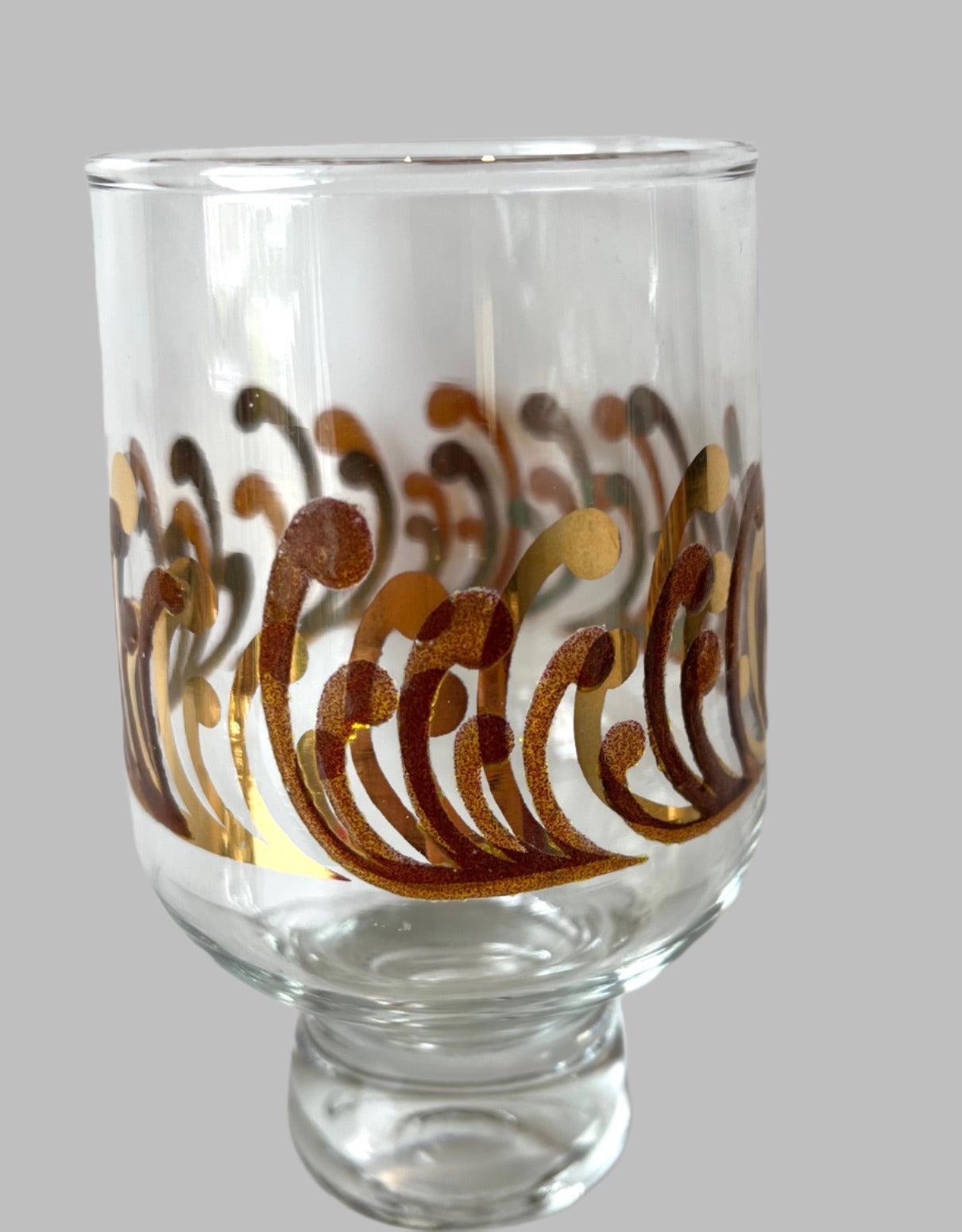 Decorated Kaaru/Crown Crystal 'Regis' Glasses