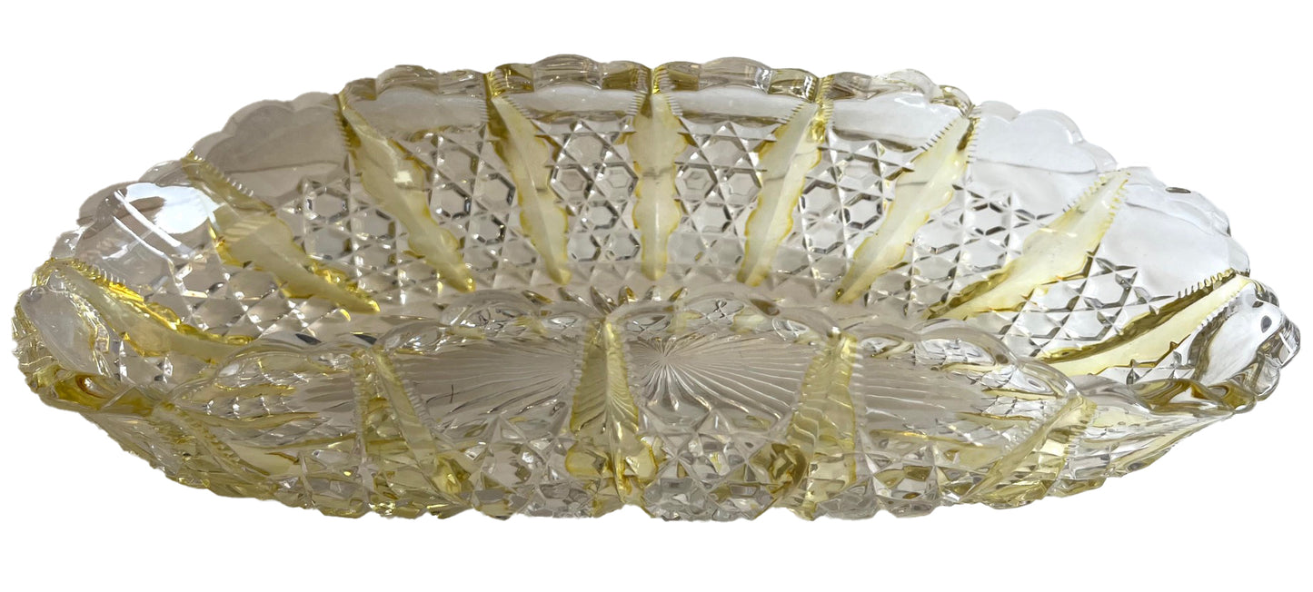 Amberette Glass Dish