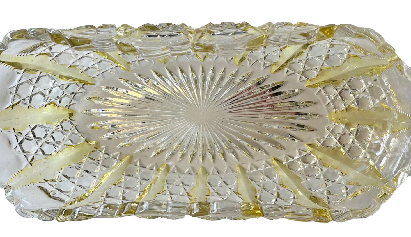 Amberette Glass Dish