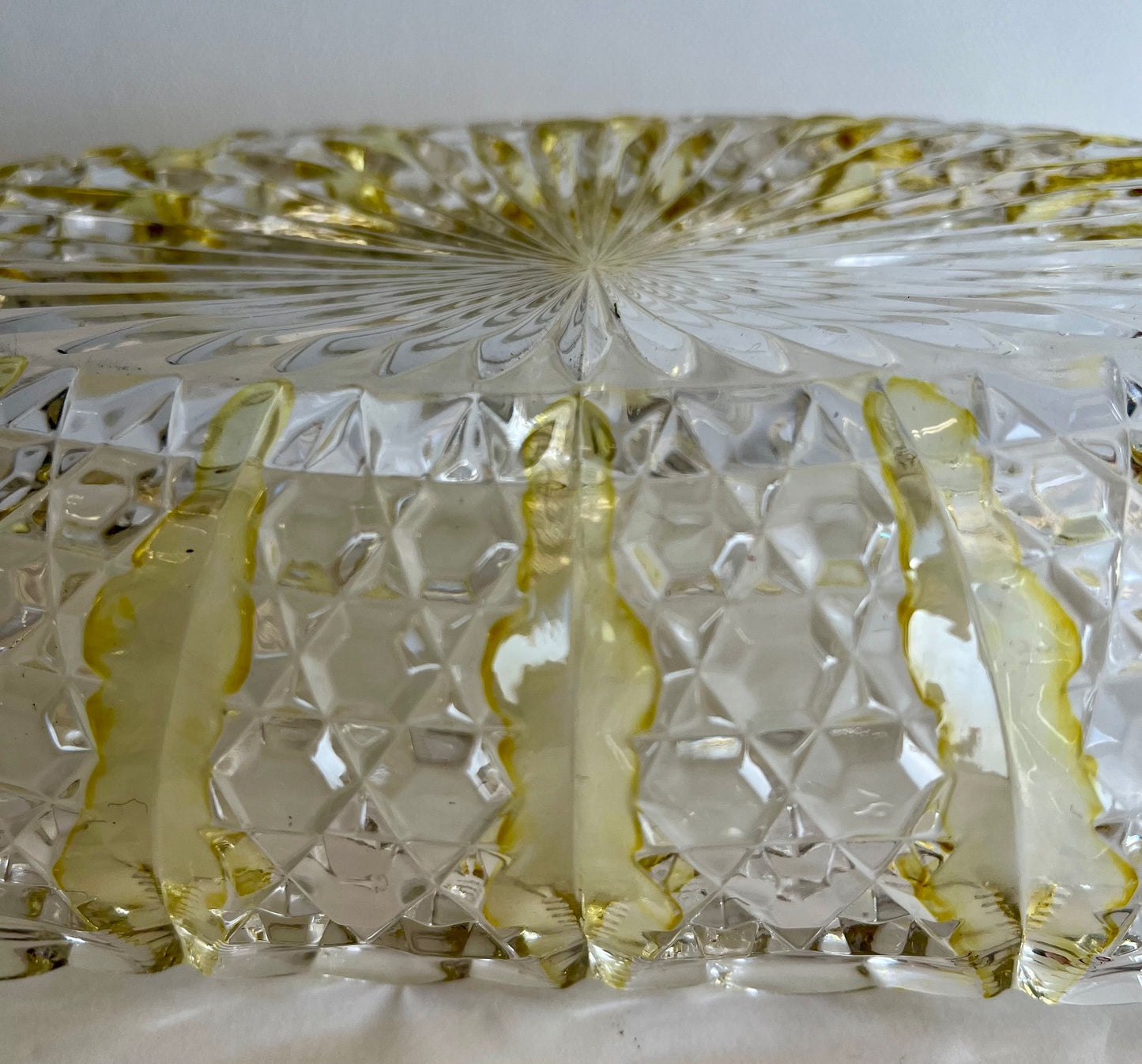 Amberette Glass Dish