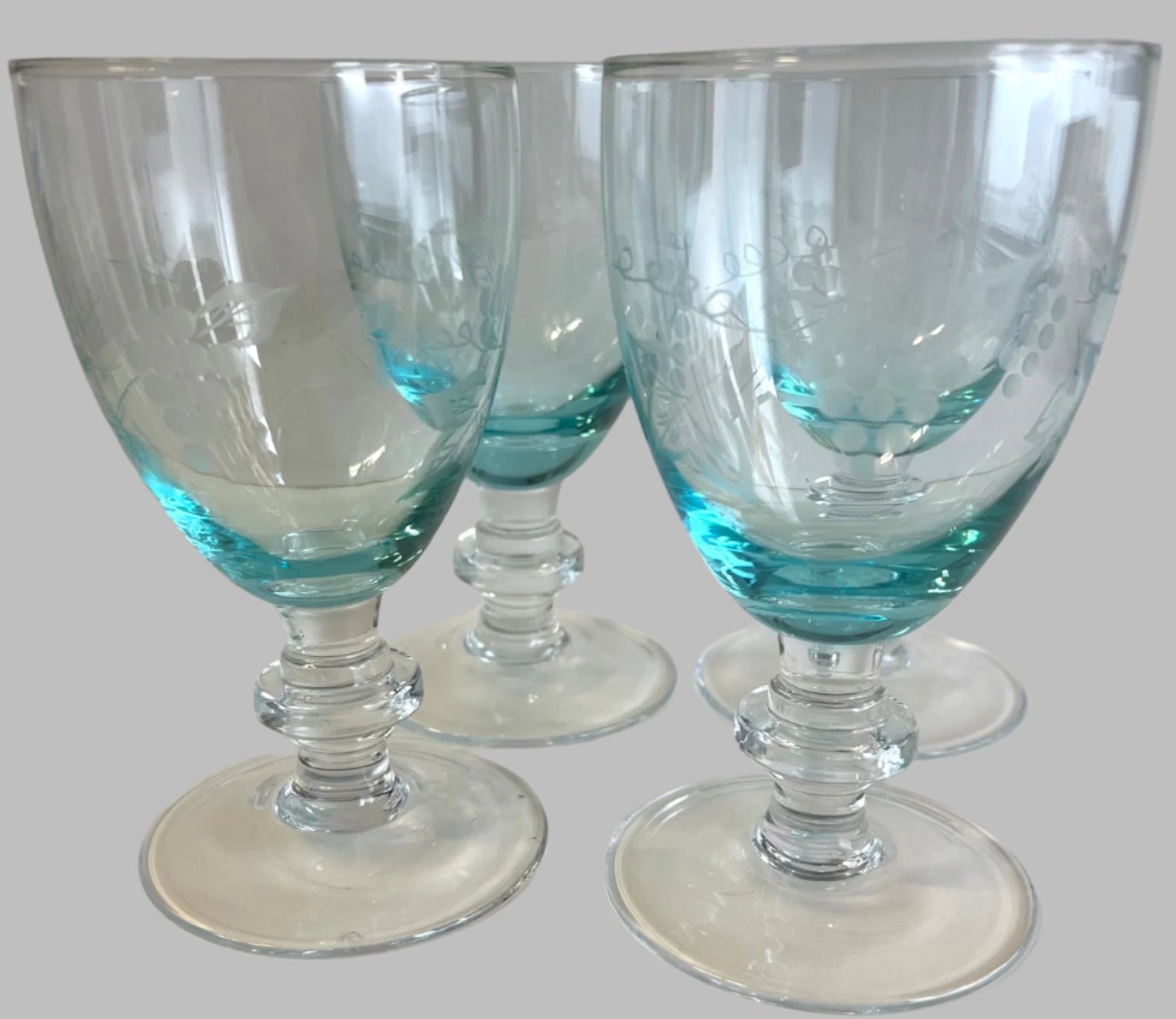 Aqua Goblets