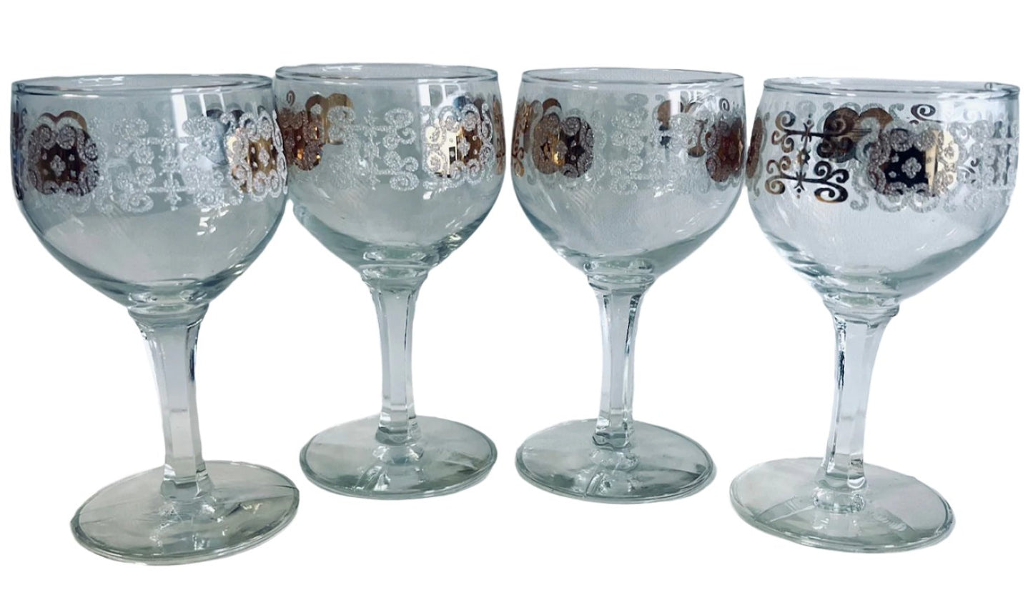 Vintage Wine Glasses